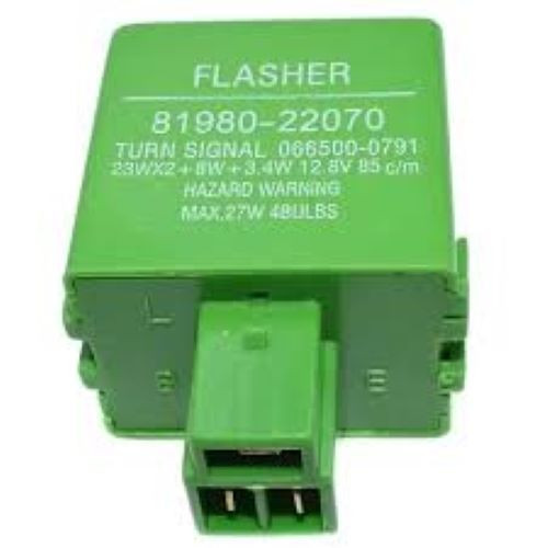 FLASHER UNIT TOYOTA GREEN 3 PIN FLASHER UNIT TOYOTA GREEN 3 PIN
